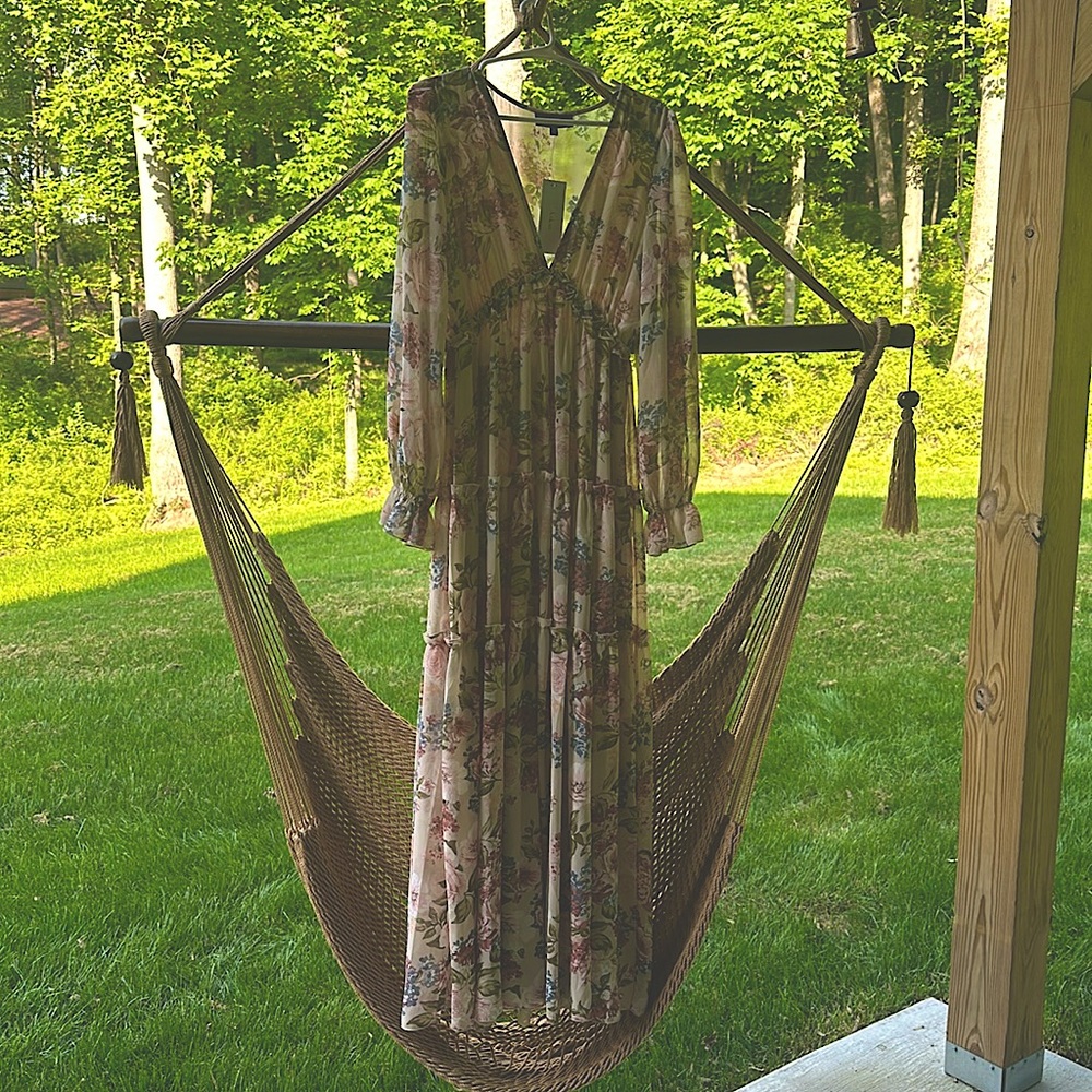 Aakaa brand, size small,  maxi dress